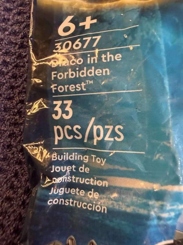 LEGO Harry Potter Draco in the Forbidden Forest Polybag Set 30677 - Thumbnail 3