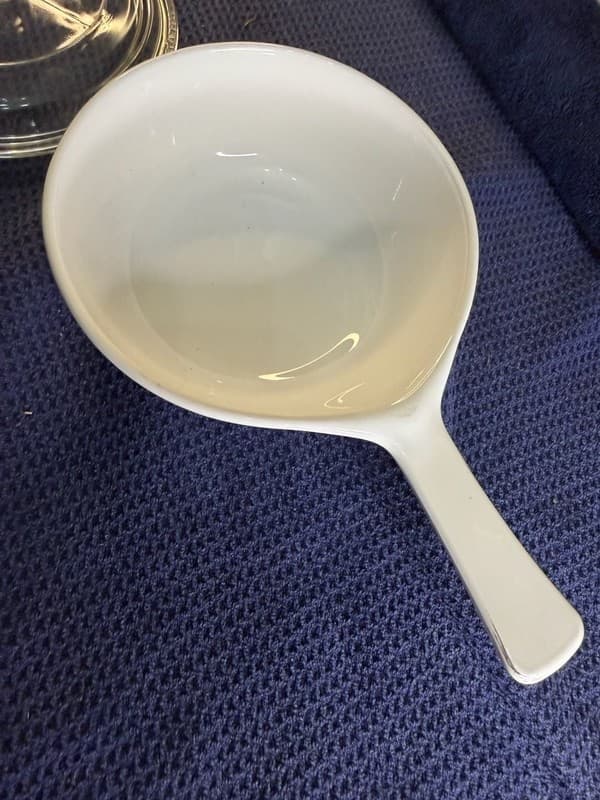 Vintage Corning Ware Wildflower P-81-B 1 Pint Menuette Saucepan with Glass Lid - Thumbnail 2