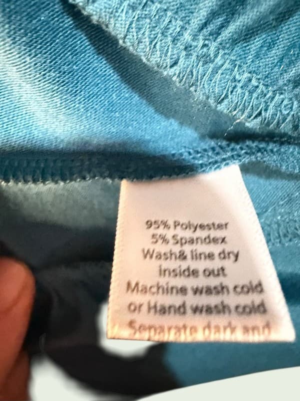 Joyfolie Mia Joy Blue Long Sleeve High-Low Ruffle Hem Girl's Dress Size 3 - Thumbnail 6