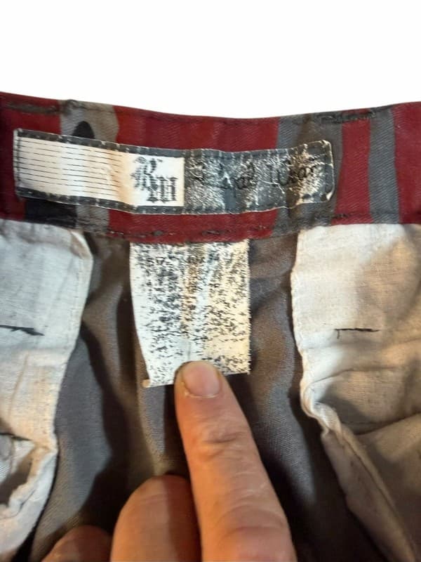 Regal Wear Red and Gray Camouflage Cargo Pants Medium 32” - Thumbnail 5