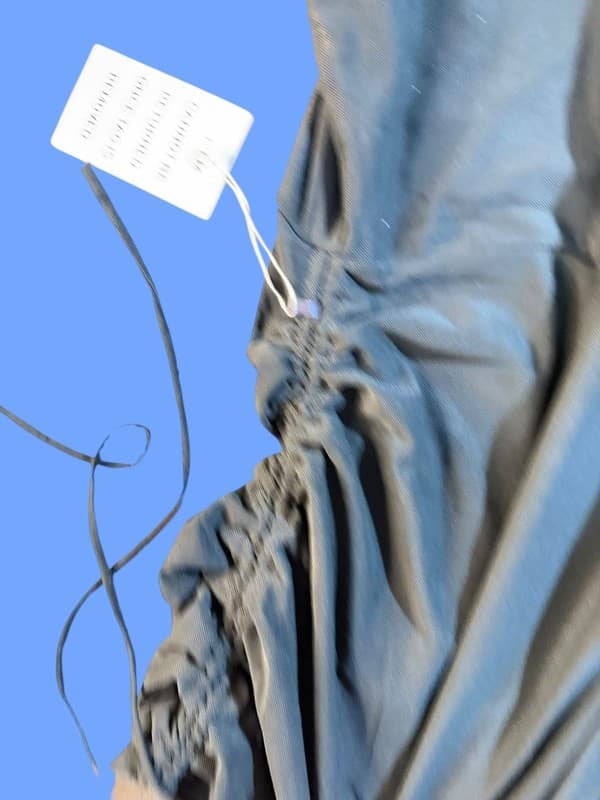 Joyfolie Mia Joy Black Ruched Mesh Puff Sleeve Bodycon Mini Dress S - Thumbnail 8