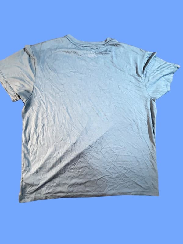 Kenneth Cole Active Men's Modal Performance Short Sleeve T-Shirt Size M Blue - Thumbnail 2