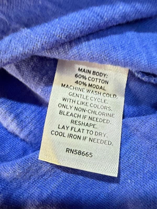 Caslon Cotton & Modal V-Neck Pocket T-Shirt in Blue Dazzle Medium - Thumbnail 6