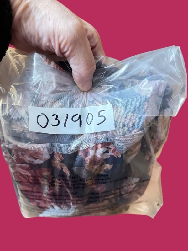 Joyfolie Mia Joy Lorelei High Low Tiered Mesh Dress in Off Black Floral Size 12 - Thumbnail 6