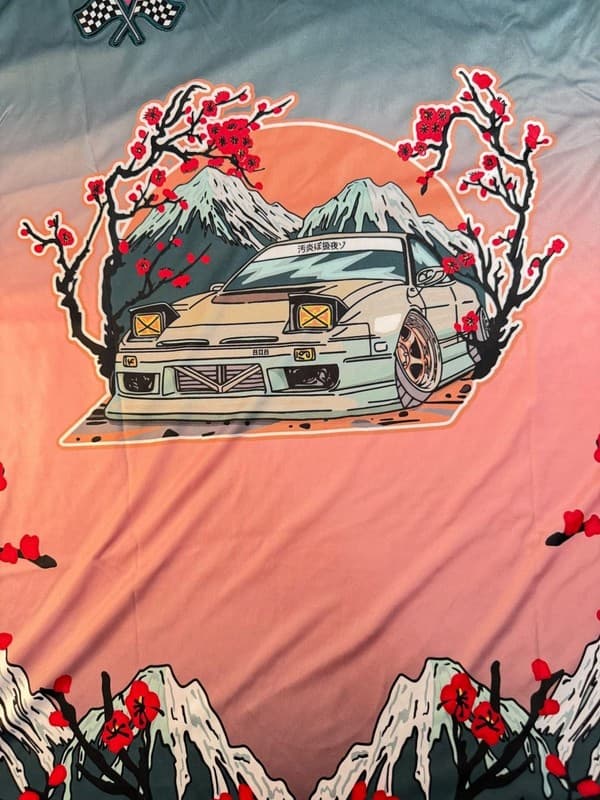 Elev808 Designs B8B Racing Team Sakura 325 JDM Soccer Jersey 3XL - Thumbnail 3