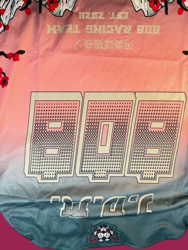 808 Exclusives JDM Racing Team Cherry Blossom 240SX Drift Jersey XL - Thumbnail 11