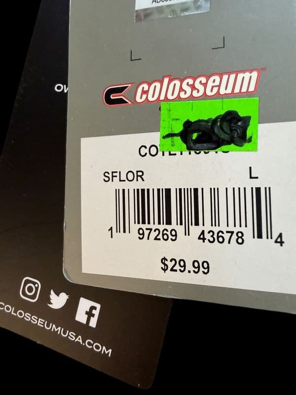 NWT Colosseum NCAA South Florida USF Bulls Men's Tan Long Sleeve T-Shirt L - Thumbnail 4