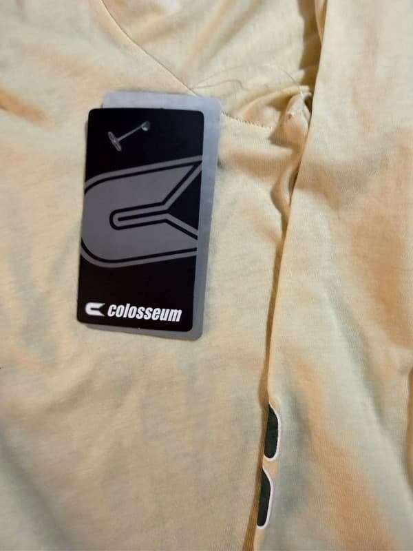 NWT Colosseum NCAA South Florida USF Bulls Men's Tan Long Sleeve T-Shirt L - Thumbnail 6