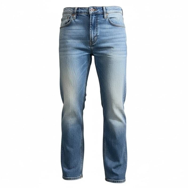 Vintage Levi’s 514 Men’s Jeans W34 L30 Blue Denim - Thumbnail 2