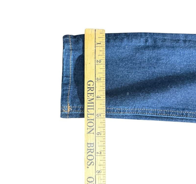 Miss Me Skinny Jeans Womens 27 Dark Wash Embellished Fleur De Lis - Thumbnail 9