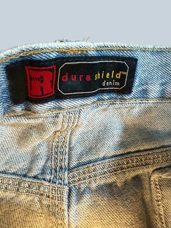 Vintage Wrangler Riggs Workwear DuraShield Carpenter Jeans 40x32 - Thumbnail 5