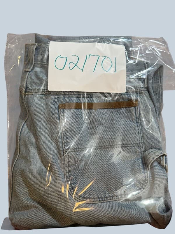Vintage Wrangler Riggs Workwear DuraShield Carpenter Jeans 40x32 - Thumbnail 15