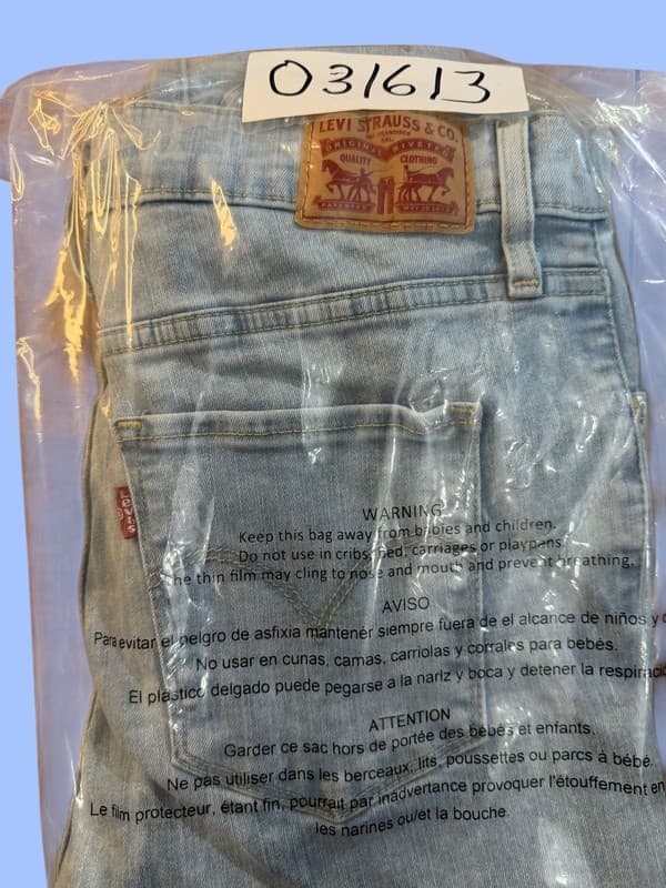 721 High Rise Skinny Women's Jeans - Light Wash - Thumbnail 9