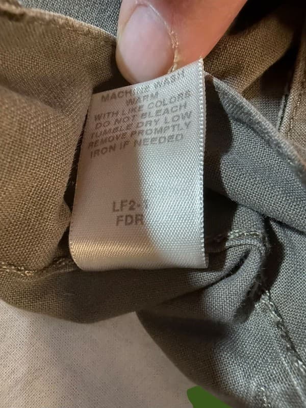 Vintage Cabela's 100% Cotton Convertible Cargo Pants Shorts Men's Size 34 - Thumbnail 3