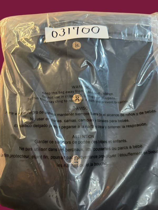 Caribbean Silk Blend Mens XL Black Short Sleeve Camp Collar Shirt - Thumbnail 6