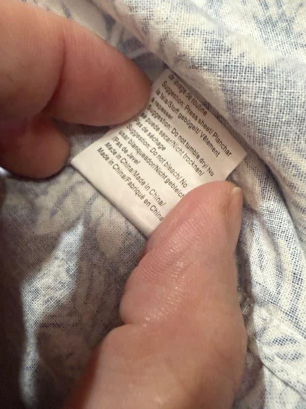 COOFANDY Men's Blue Hibiscus Floral Hawaiian Short Sleeve Button Dow 100% Cotton - Thumbnail 3