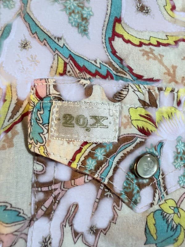 Wrangler 20X Women’s Floral Western Snap Shirt Boho Cowgirl Long Sleeve S/M - Thumbnail 4