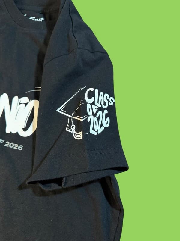 Jostens Class of 2026 Senior T-Shirt Black Size Small - Thumbnail 5