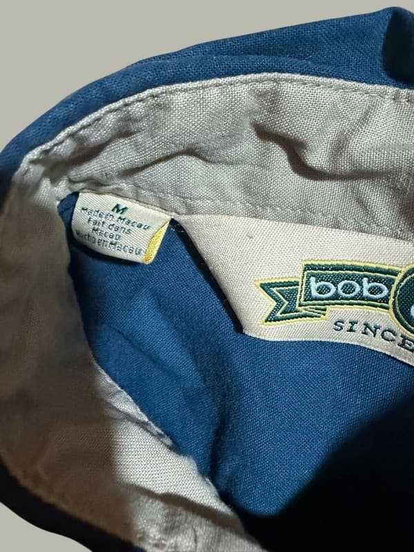 Bob Allen High Prairie Long Sleeve Shooting Shirt - Navy/Tan Medium - Thumbnail 4