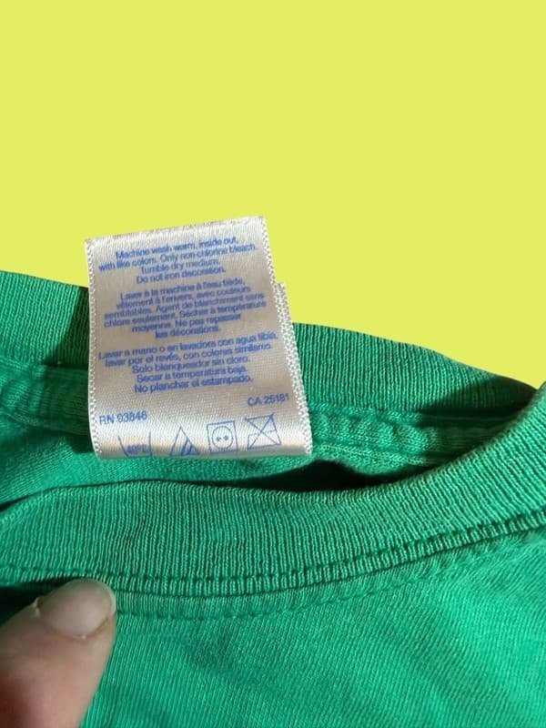 Vintage John Deere Logo Youth Small Green Graphic T-Shirt Gildan Ultra Cotton - Thumbnail 5