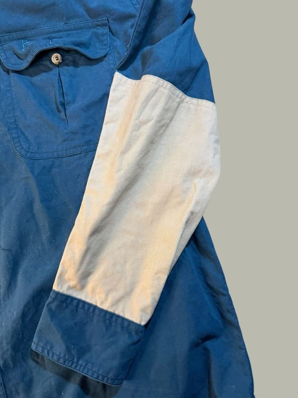 Bob Allen High Prairie Long Sleeve Shooting Shirt - Navy/Tan Medium - Thumbnail 10