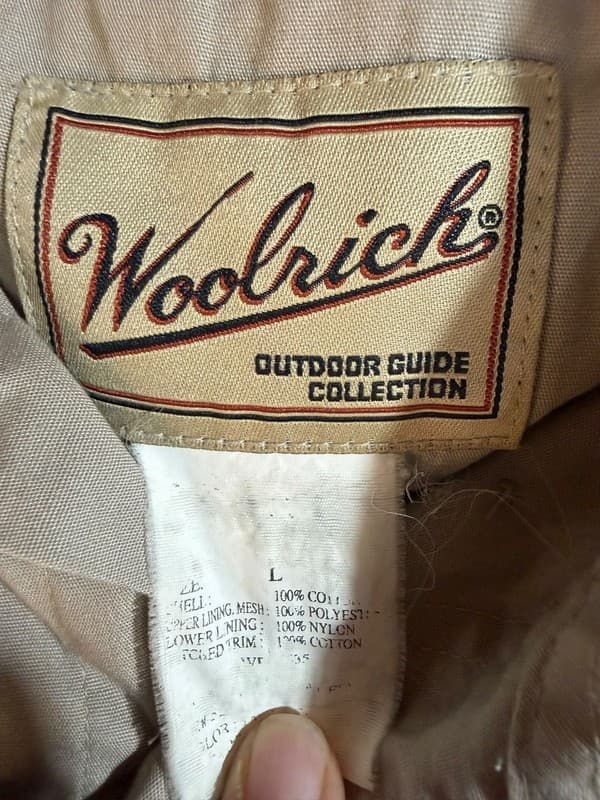 Woolrich Outdoor Guide Collection Long Sleeve Shooting Hunting Shirt Men's Large - Thumbnail 3