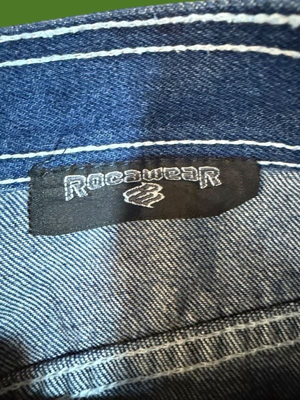 Vintage Rocawear Baggy Denim Carpenter Shorts Y2K Hip Hop Jorts Size 42 - Thumbnail 3