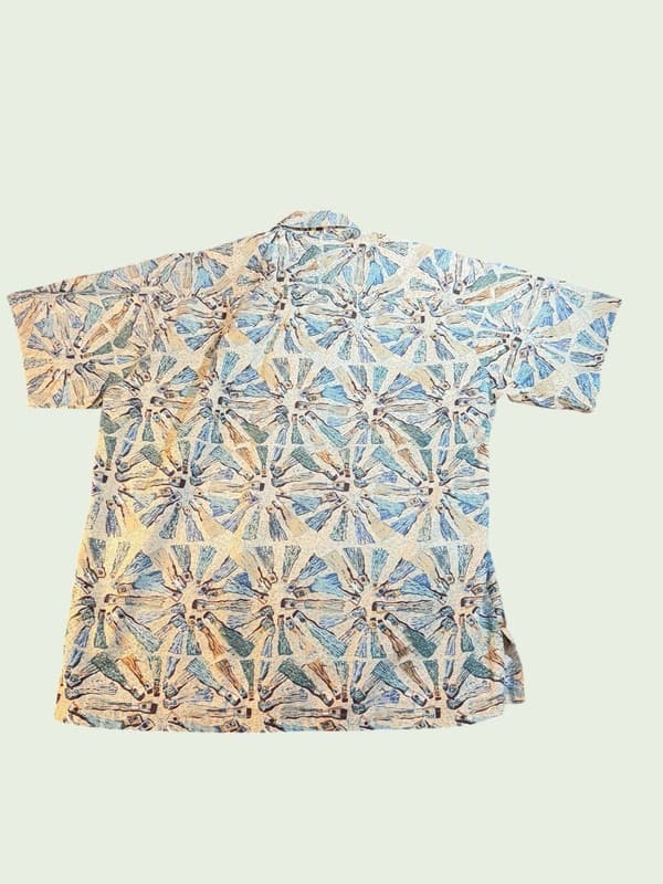 Vintage Kahala Avi Collection Hawaiian Shirt Handcrafted in Hawaii Medium - Thumbnail 2