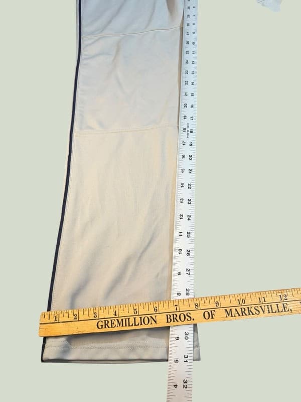 Under Armour Men's Clean Up Piped Loose Fit Baseball Pants Gray Navy Size MD - Thumbnail 7