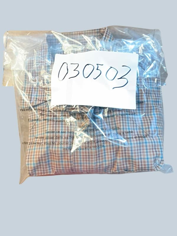 Wrangler Men's Regular Fit Plaid Pearl Snap Western Shirt Brown and Blue Check M - Thumbnail 6