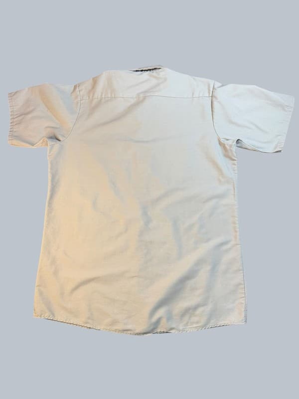 Red Kap SP24 Men's Short Sleeve Industrial Work Shirt, Light Grey - Thumbnail 2