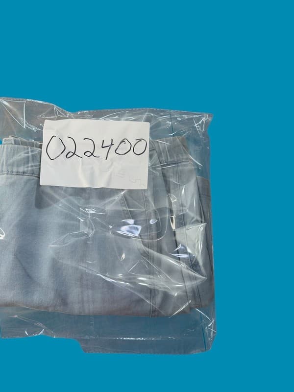 Bearbottom Clothing Men's Stretch Chino Shorts Light Blue XXL 7" Inseam - Thumbnail 6