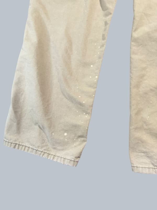 Vintage Blue Mountain Distressed Carpenter Work Pant Paint Splatter Canvas 34x32 - Thumbnail 12