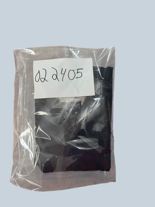 Steve & Barry's Men's Blue Short Sleeve Cotton Western Pearl Snap Shirt Size L - Thumbnail 5