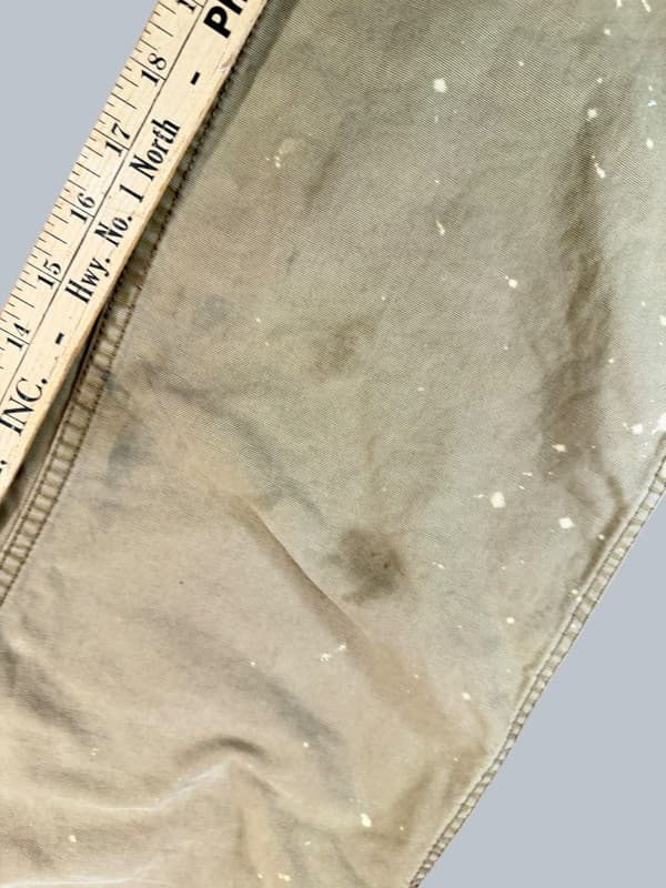 Vintage Blue Mountain Distressed Carpenter Work Pant Paint Splatter Canvas 34x32 - Thumbnail 13