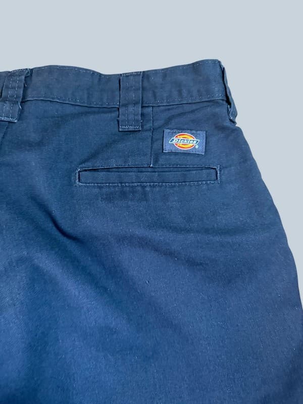 Dickies Flex Regular Fit Industrial Cargo Work Pants Navy Blue 33x36 - Thumbnail 5