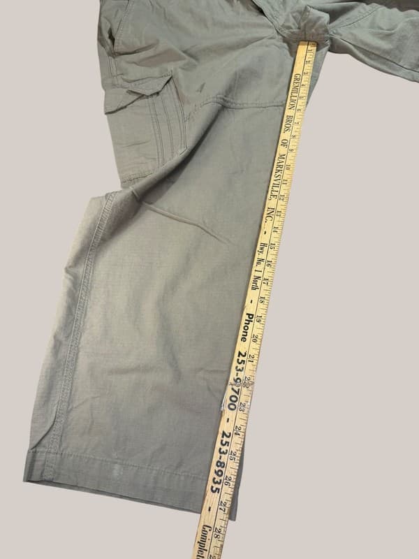 RedHead Men's Tan Ripstop Cargo Utility Work Pants 40x30 - Thumbnail 7