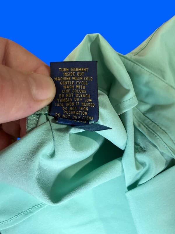 Polo Ralph Lauren Men’s 40 Aqua Green Stretch Golf Shorts 10” Inseam - Thumbnail 5