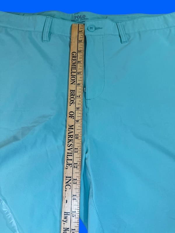 Polo Ralph Lauren Men’s 40 Aqua Green Stretch Golf Shorts 10” Inseam - Thumbnail 9