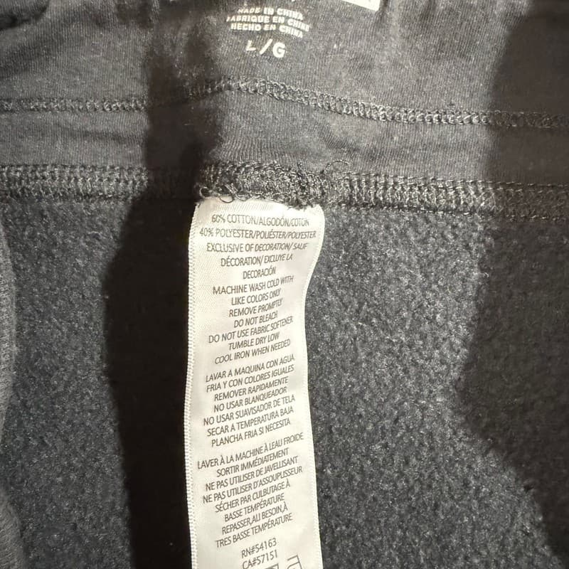 Tommy Hilfiger Sport Sweatpants Mens Large Black Drawstring Logo - Thumbnail 7