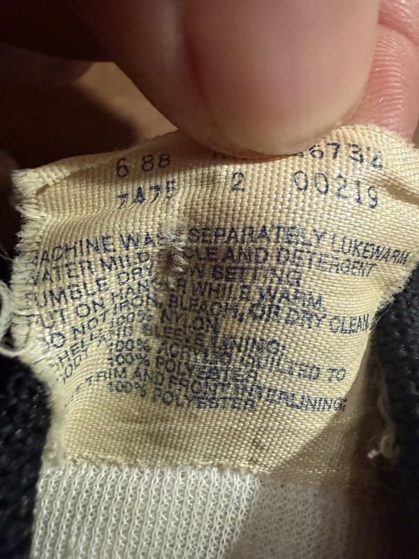 Vintage 80s Chalk Line New Orleans Saints Satin Bomber Varsity Jacket Size Small - Thumbnail 5