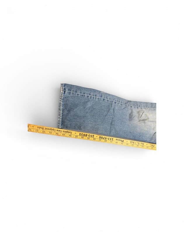 Levi's 501 Button Fly Distressed Jeans - Thumbnail 9