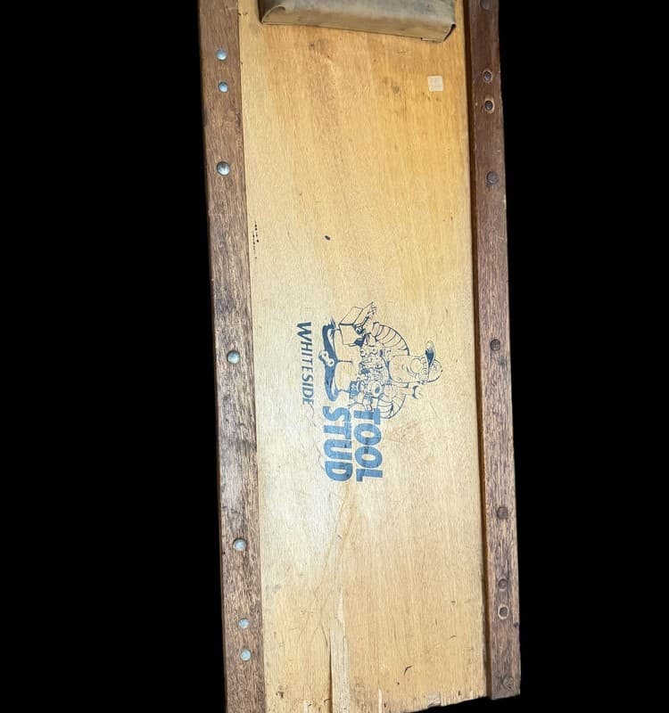 Vintage Whiteside Tool Stud Wooden Mechanic Creeper / Shop Dolly – Original Lo - Image 1