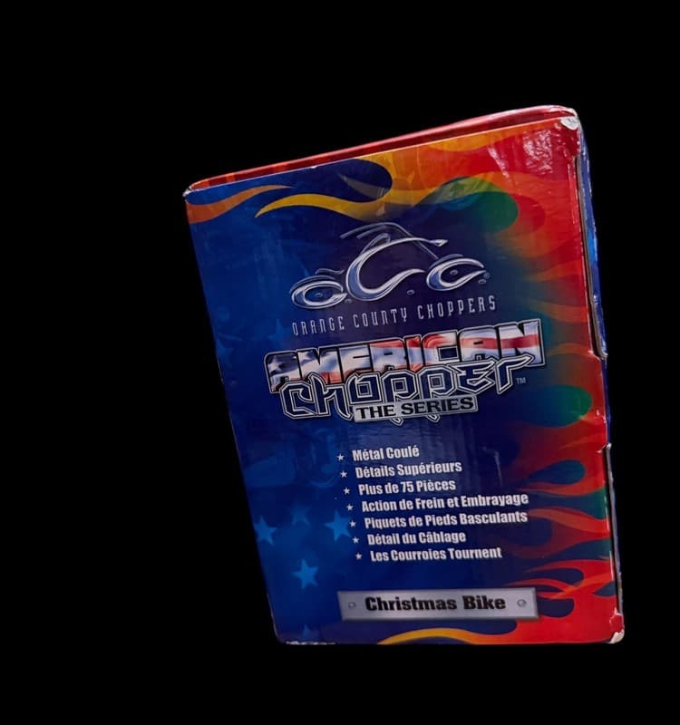 American Chopper OCC Christmas Bike Diecast Y2K Discovery Channel - Thumbnail 3