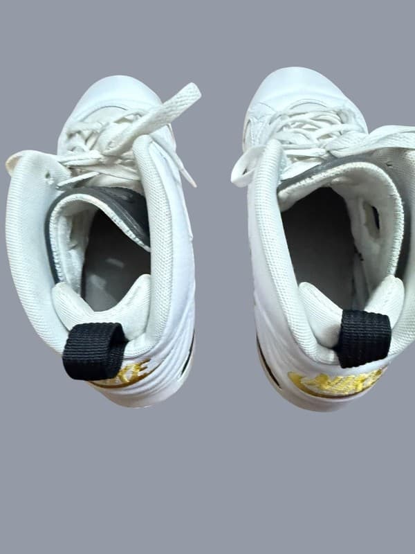 Nike Air Jordan Jumpman MVP White Yellow Ochre PS DZ5578-107 Size 3Y - Thumbnail 6