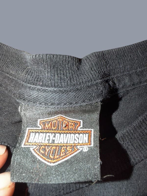 Harley-Davidson Peterson's South Miami Florida Bar & Shield T-Shirt 2XL - Thumbnail 3