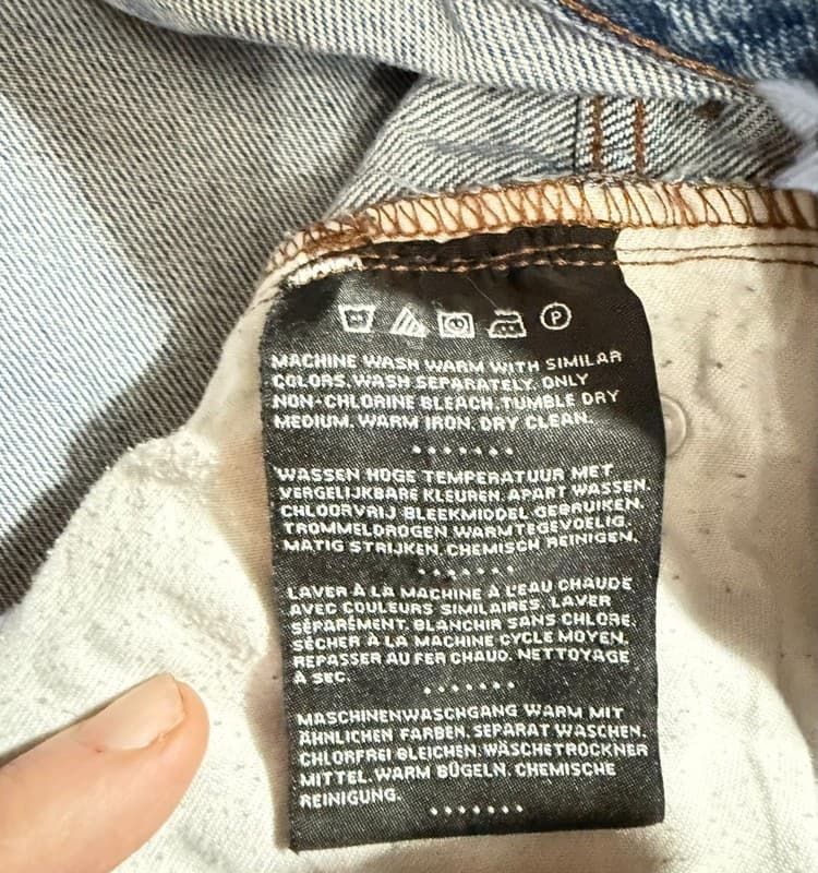 Vintage Harley Davidson Denim Jeans 38x36 Y2K - Thumbnail 5