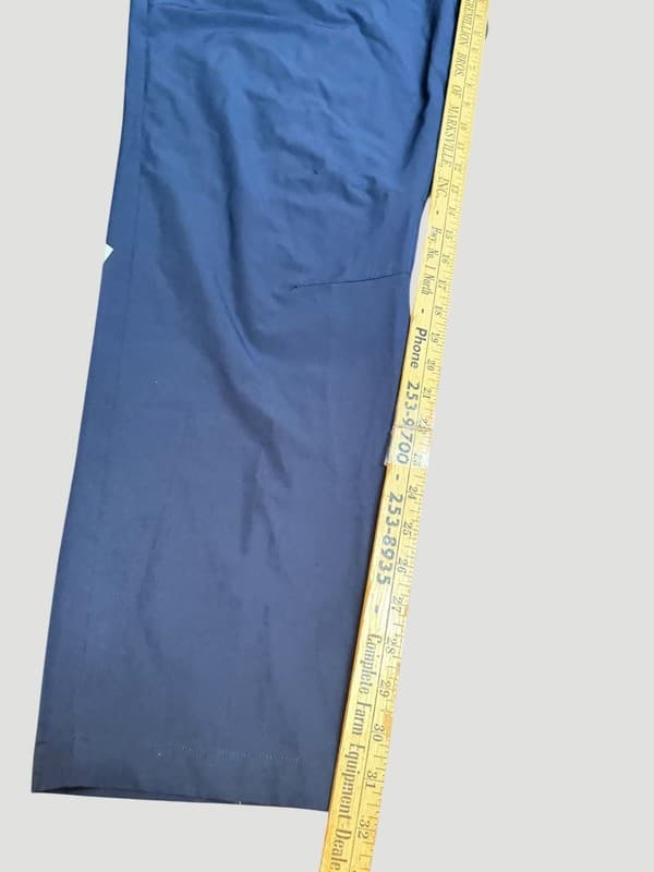 Fabletics Men's The Don Trouser Classic Fit Blue Performance Pants 42x34 - Thumbnail 5