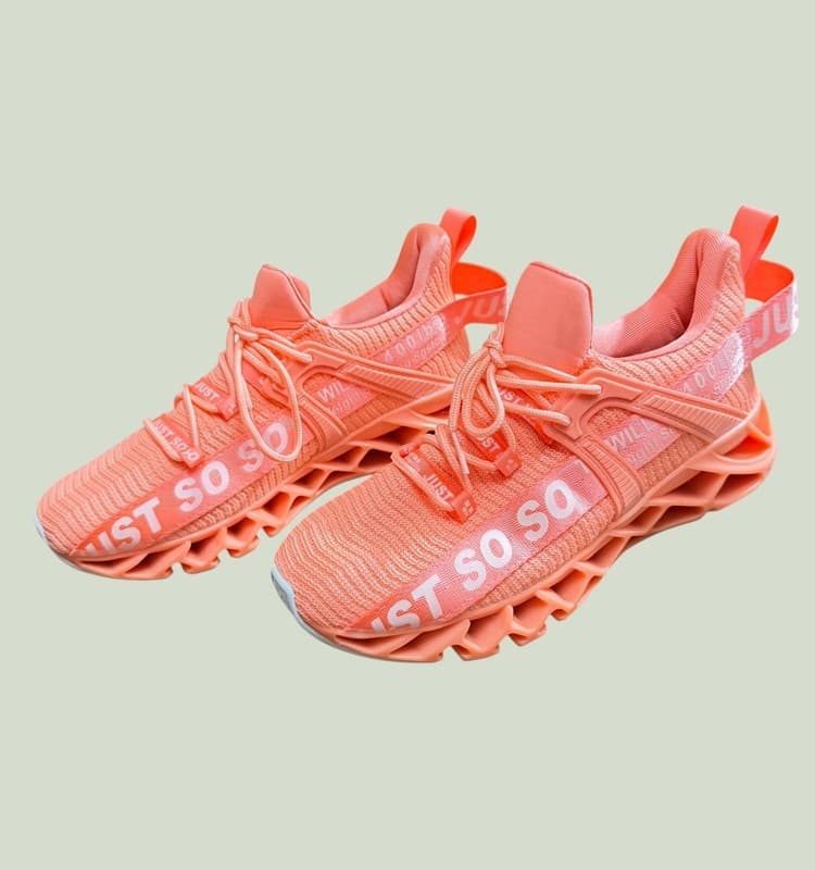Women's Just So So Non Slip Blade Performance Sneakers Orange Women’s 8.5–9 - Thumbnail 3