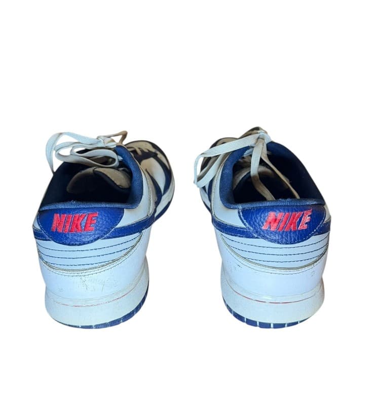 Nike Dunk Low Game Royal Midnight Navy FQ8826-100 Mens - Thumbnail 4